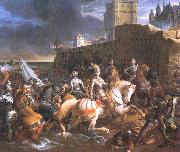 Francois-Edouard Picot The Siege of Calais oil painting on canvas